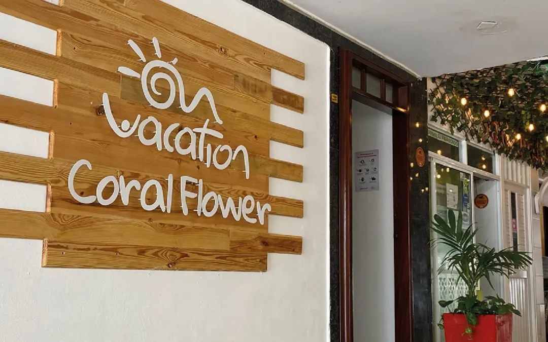 Coral flower